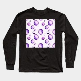 Purple drops Long Sleeve T-Shirt